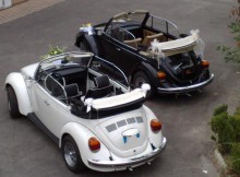 Maggiolone cabrio bianco  per matrimonio e cerimonie Vicenza