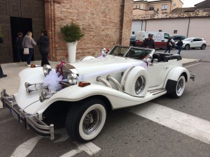 Noleggio Excalibur auto per matrimonio Bolzano Merano